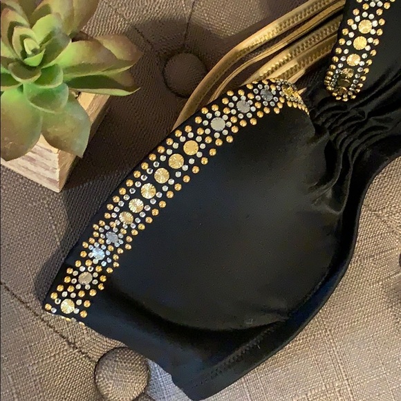 Victoria’s Secret Bandeau Embellished Bikini Top - Picture 2 of 5